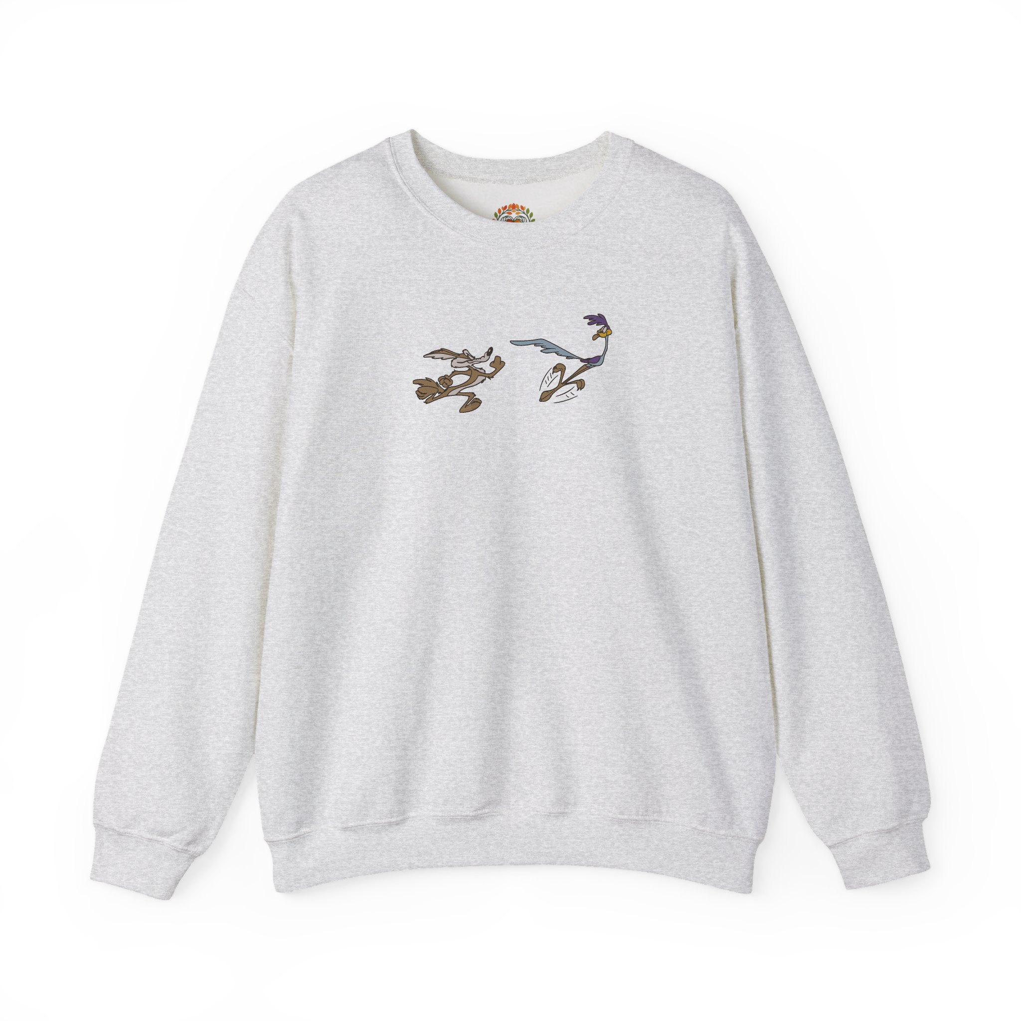 90s Cartoon The Road Runner Show Embroidery Hoodie | Sweatshirt | T-shirt