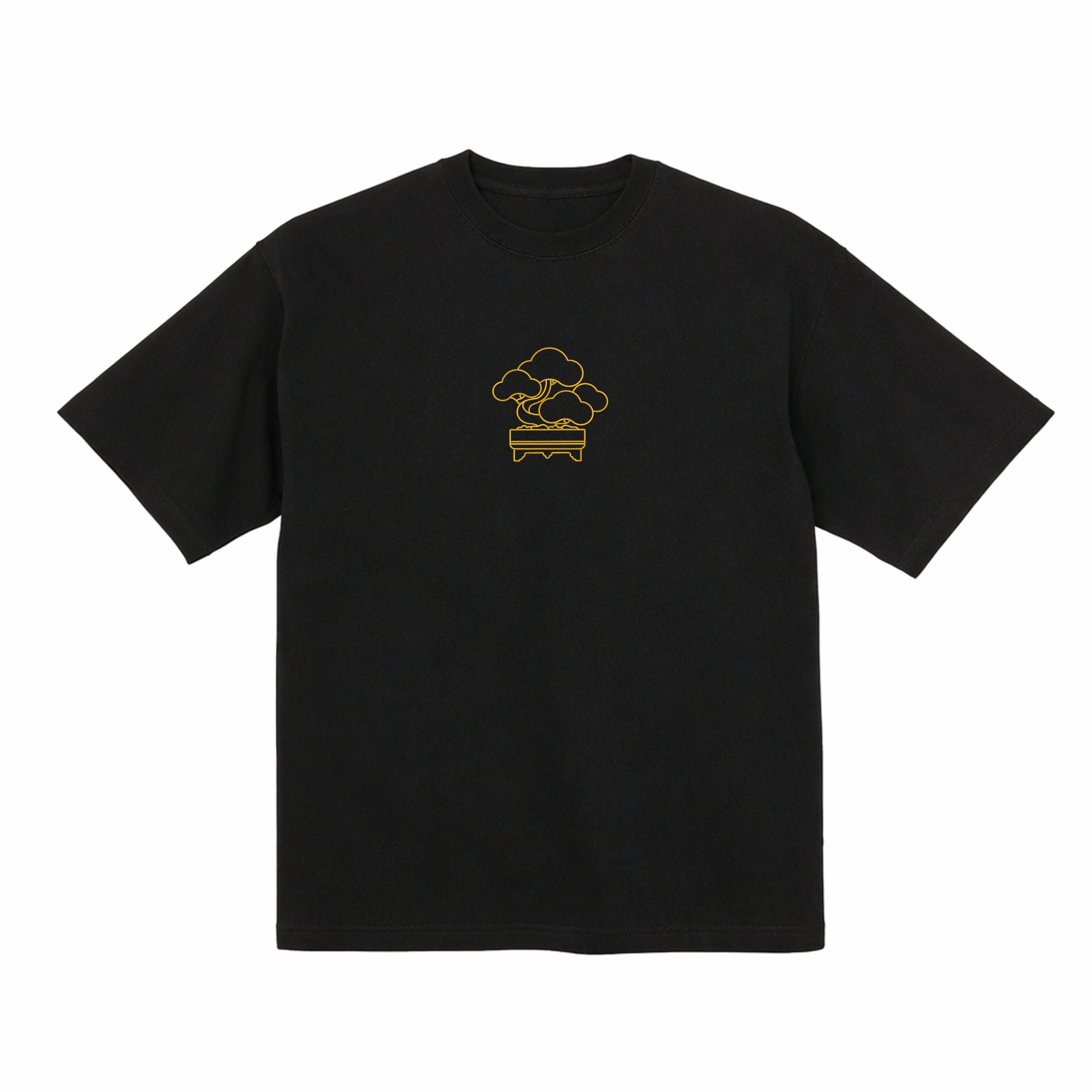 Japanese Bonsai | Embroidered 300GSM Organic Cotton T shirt
