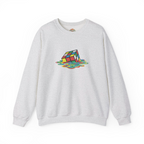 Anamorphic Illusion "Melting Rubik's Cube Embroidery Hoodie | Sweatshirt | T-shirt