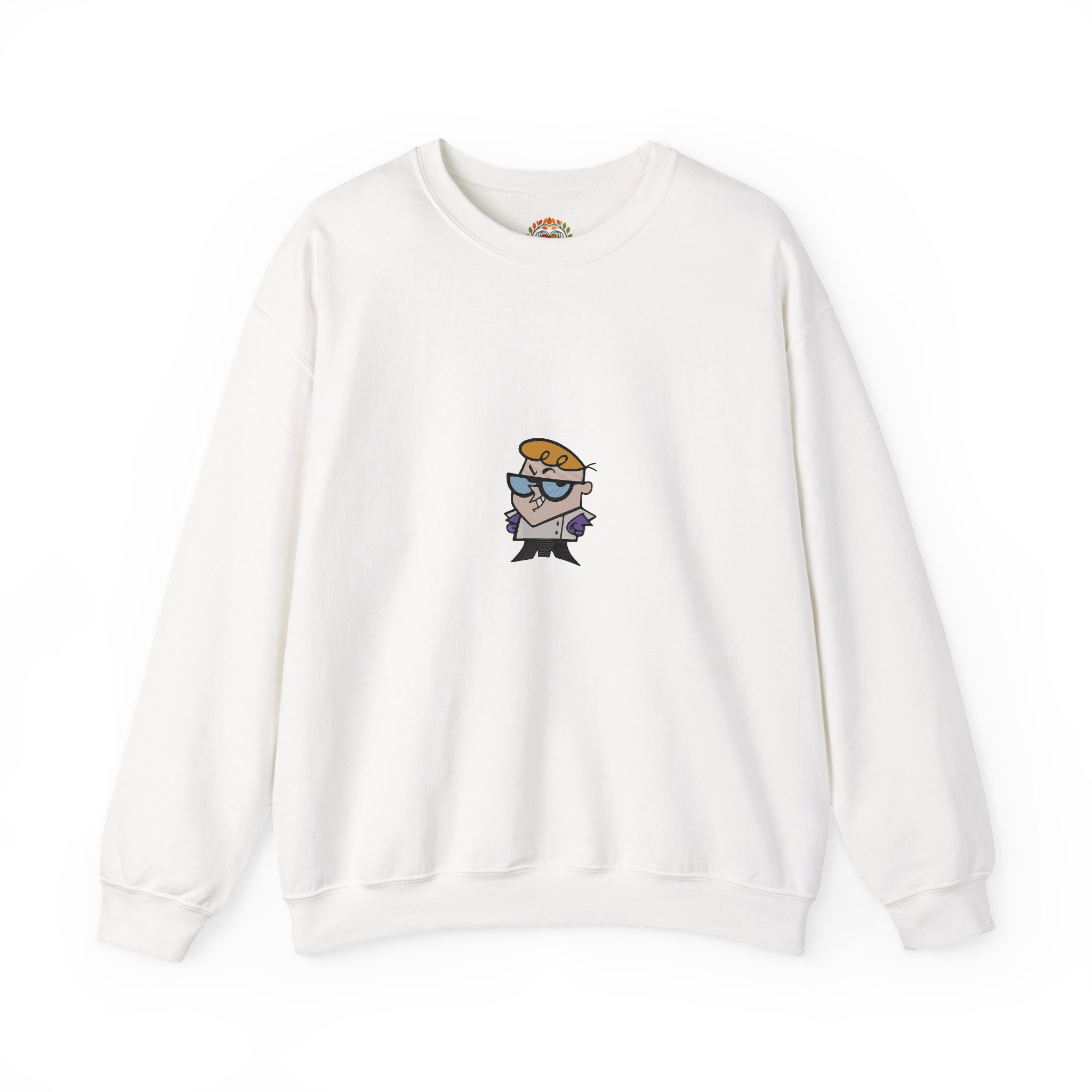 Dexters Laboratory Embroidery Hoodie | Sweatshirt | T-shirt