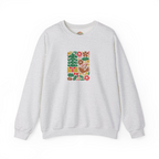 Colorful Christmas Decoration Abstract Boho Hoodie Embroidery Hoodie | Sweatshirt | T-shirt