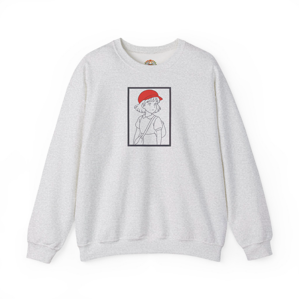 Sudadera con capucha bordada de Red Cap Girl | Sudadera