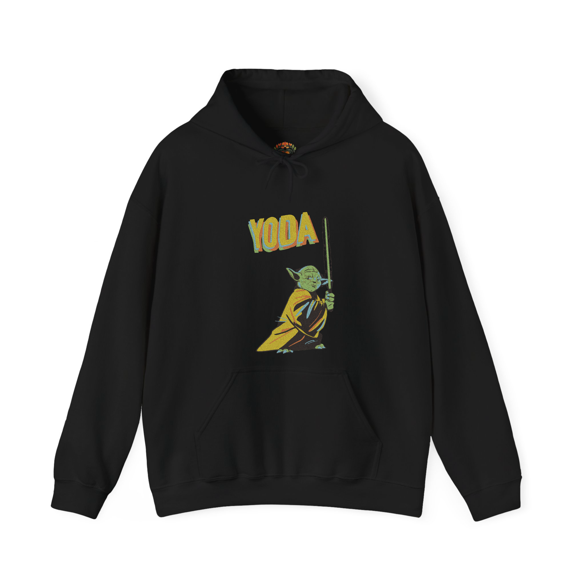 Yoda Embroidery Hoodie | Sweatshirt