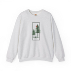 Sudadera con capucha y bordado del camping Red Moonlight | Sudadera | Camiseta