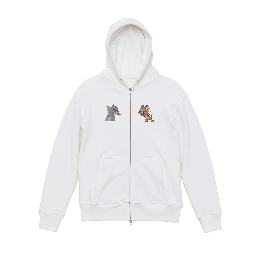 Embroidered Tom & Jerry Hoodie and Sweatshirt