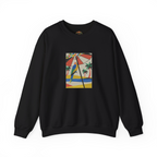 Summer Paradise Beach Embroidery Hoodie | Sweatshirt