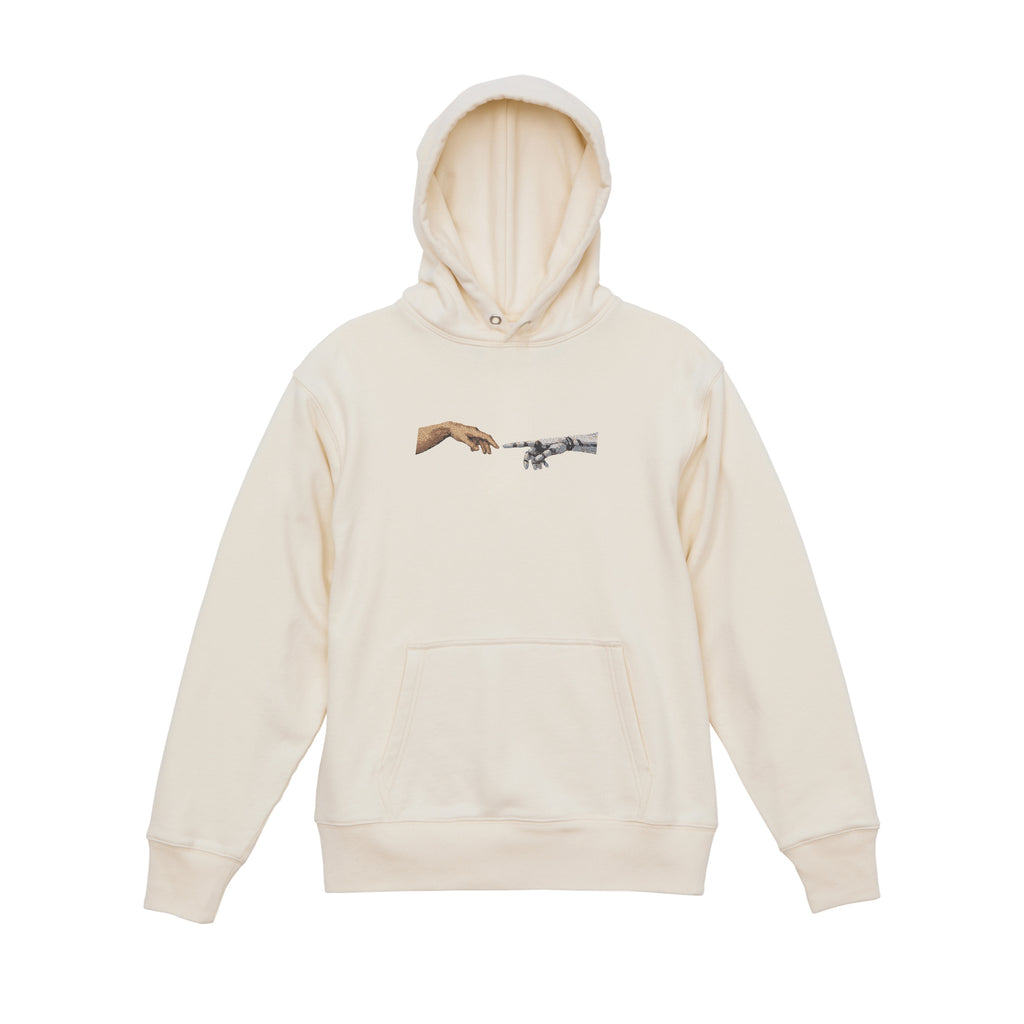 Creation of Adam Vs AI Embroidered Heavyweight Hoodie and Sweatshirt