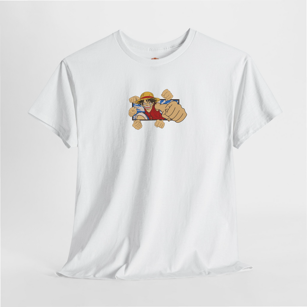 モンキー・D・ルフィ ゴムゴムのパンチ ワンピース 刺繍 パーカー | スウェットシャツ | Tシャツ