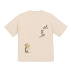 Japanese Samurai Embroidered Heavyweight Premium Cotton T shirt