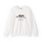 おもしろいムーディー牛刺繍パーカー | スウェットシャツ | Tシャツ