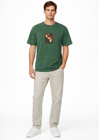 リュウ ストリートファイター プレミアムコットン ヘビーウェイト 刺繍Tシャツ