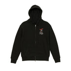 Sudadera con capucha y sudadera pesada bordada de Demon Slayer japonesa