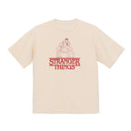Stranger Things Cast Line Art Embroidered Premium T shirt