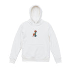 Abstract Rose Lady Mural Embroidered Heavyweight Hoodie and Sweatshirt