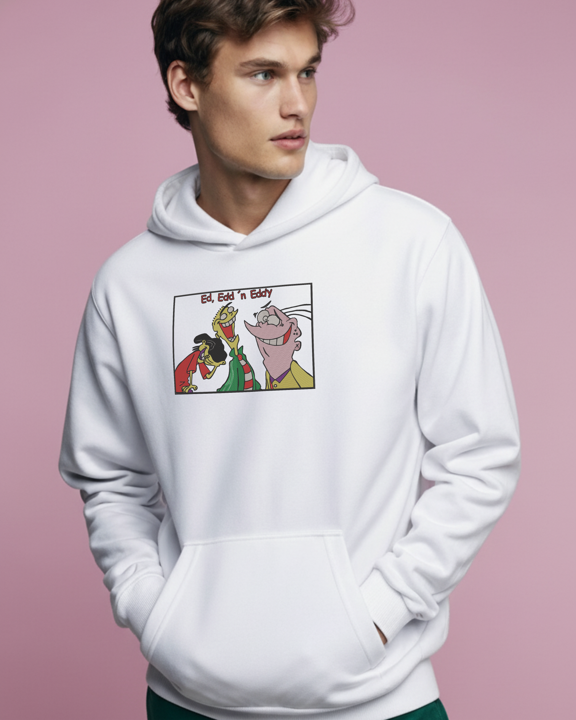 Ed Edd n Eddy 刺繍パーカー | スウェットシャツ | Tシャツ
