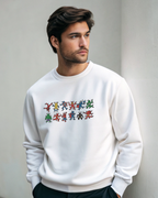 Cute Cartoon Superhero Dancing Embroidery Hoodie | Sweatshirt