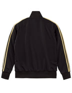 Two Piece Dual Zip Track Jacket & Pants Set – Pair of Jacket & Pant Tracksuit with Side Stripes