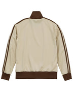 Two Piece Dual Zip Track Jacket & Pants Set – Pair of Jacket & Pant Tracksuit with Side Stripes