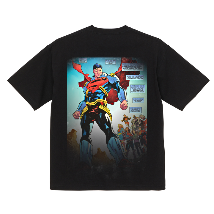 Vintage Superboy Prime Death Metal Dark DC Comics Graphic T Shirt Organic Cotton 200GSM