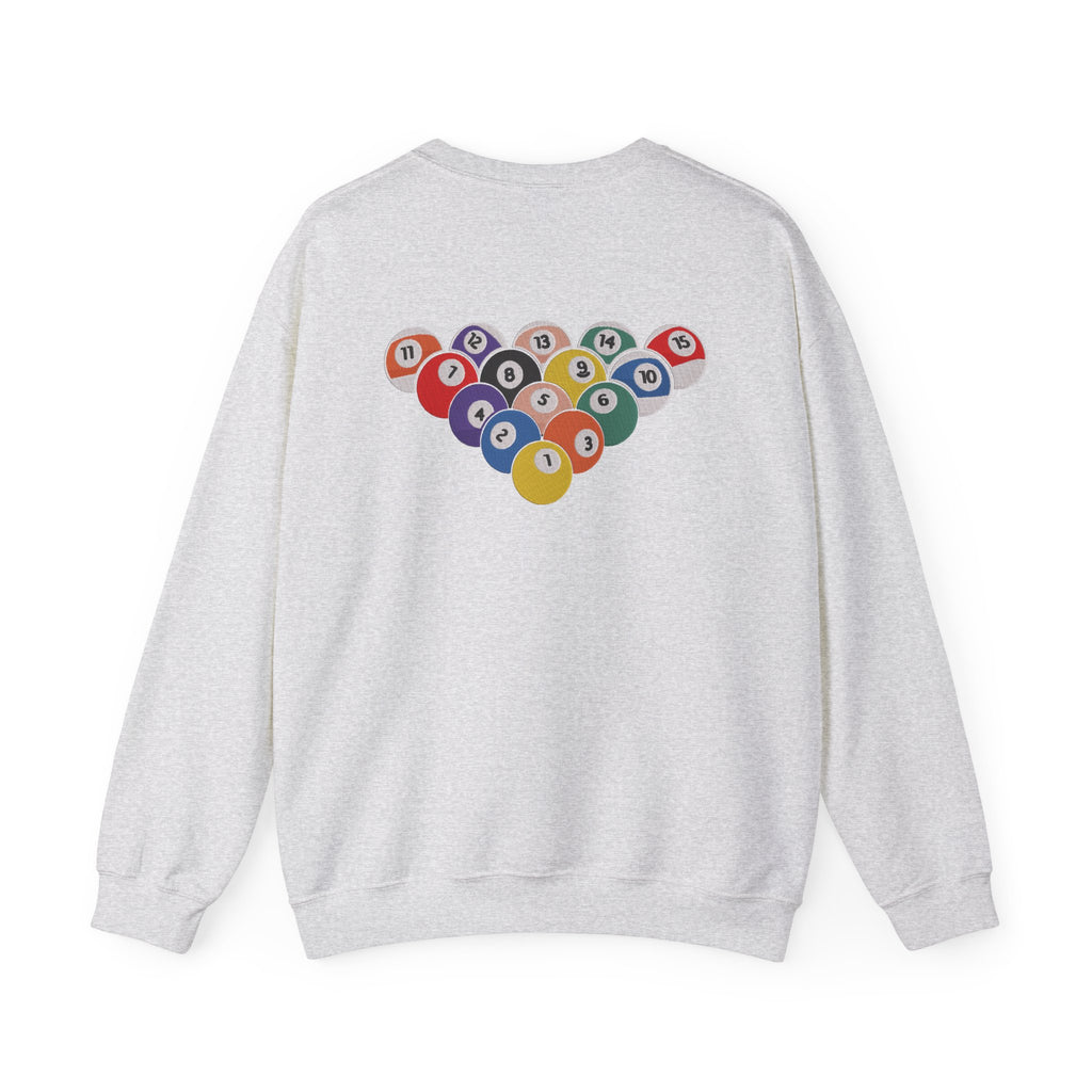 Billiard Eight Ball Rack Embroidery Hoodie | Sweatshirt