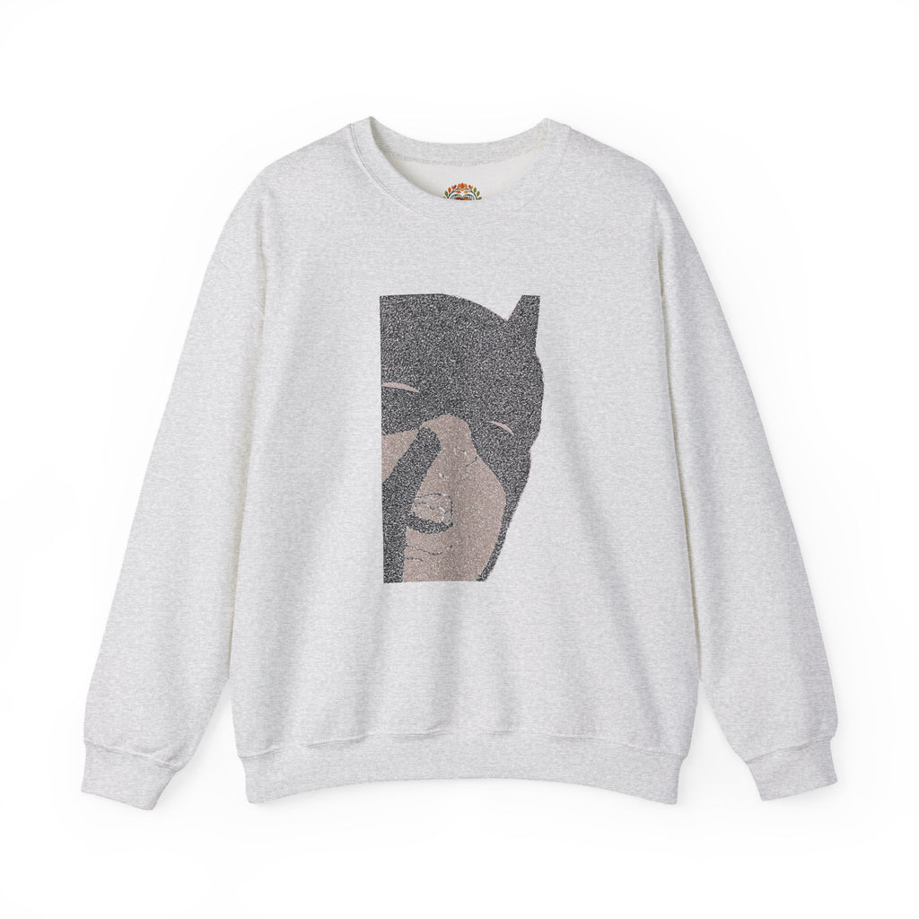 Retro Batman Picking Nose Embroidery Hoodie | Sweatshirt | T-shirt