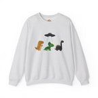 エイリアン侵略 恐竜刺繍パーカー | スウェットシャツ