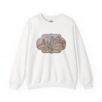 Desert Cactus Sunset Landscape Embroidery Hoodie | Sweatshirt | T-shirt