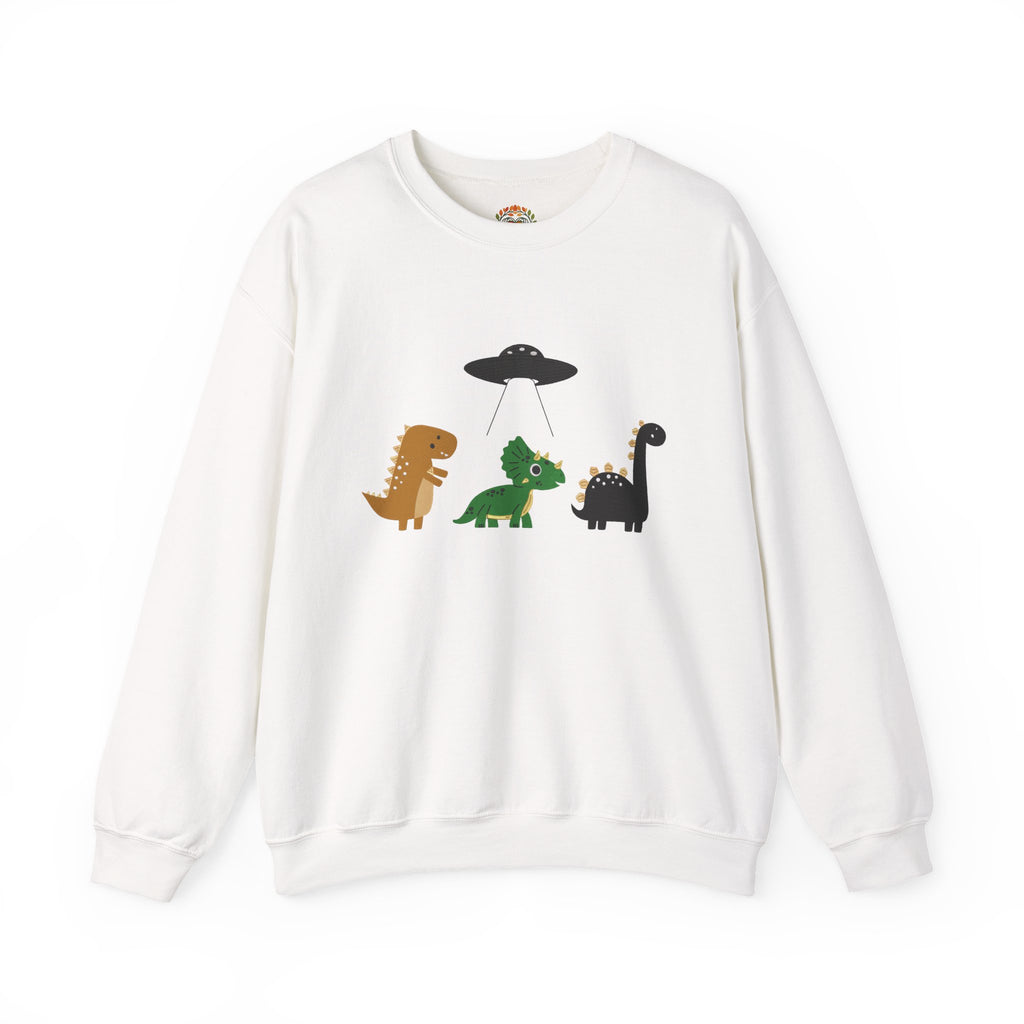 エイリアン侵略 恐竜刺繍パーカー | スウェットシャツ