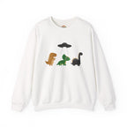 エイリアン侵略 恐竜刺繍パーカー | スウェットシャツ