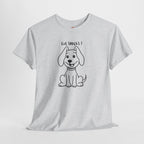 かわいい漫画の子犬「おやつある？」刺繍パーカー | スウェットシャツ | Tシャツ