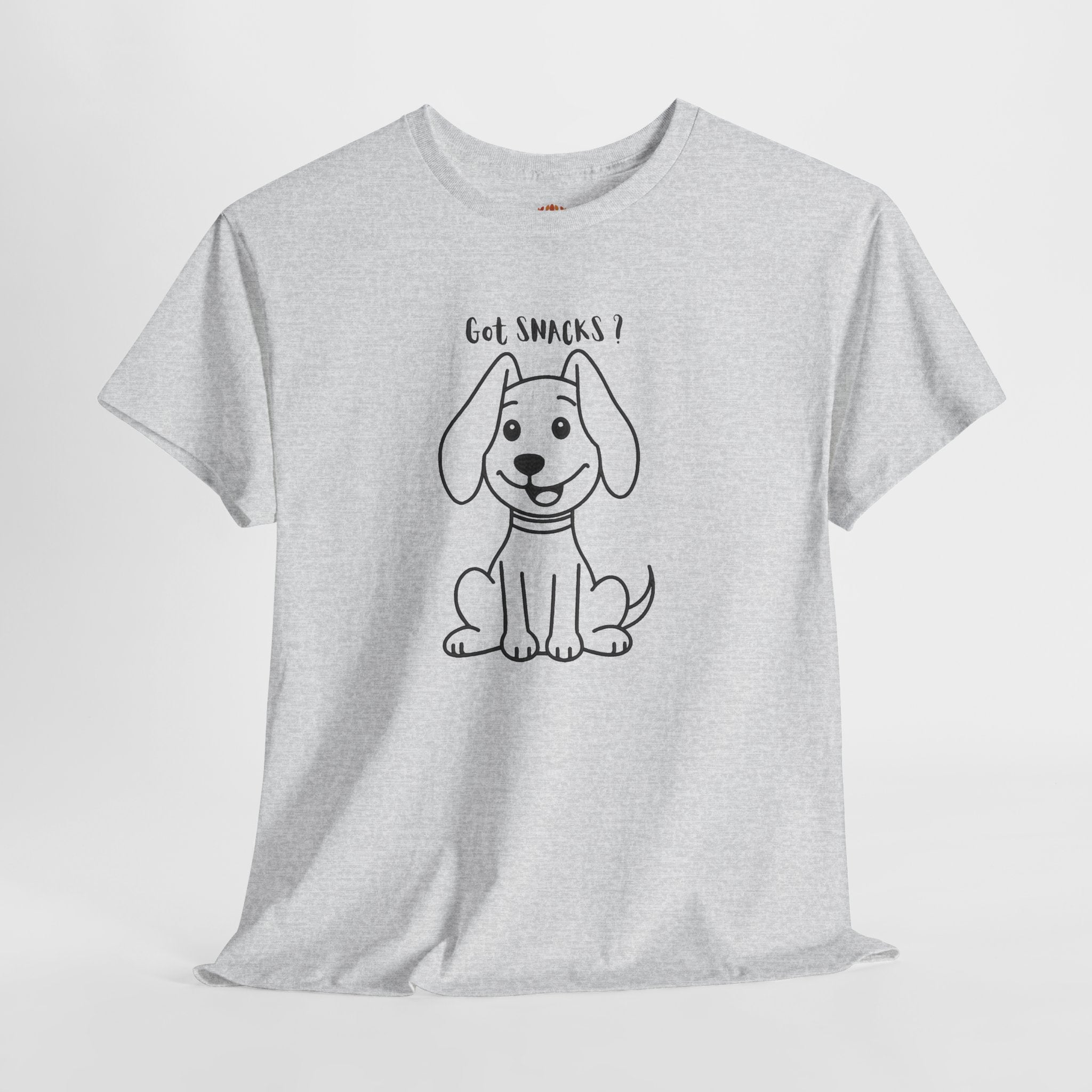 Cute Cartoon Puppy 'Got Snacks? Embroidery Hoodie | Sweatshirt | T-shirt