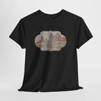Desert Cactus Sunset Landscape Embroidery Hoodie | Sweatshirt | T-shirt