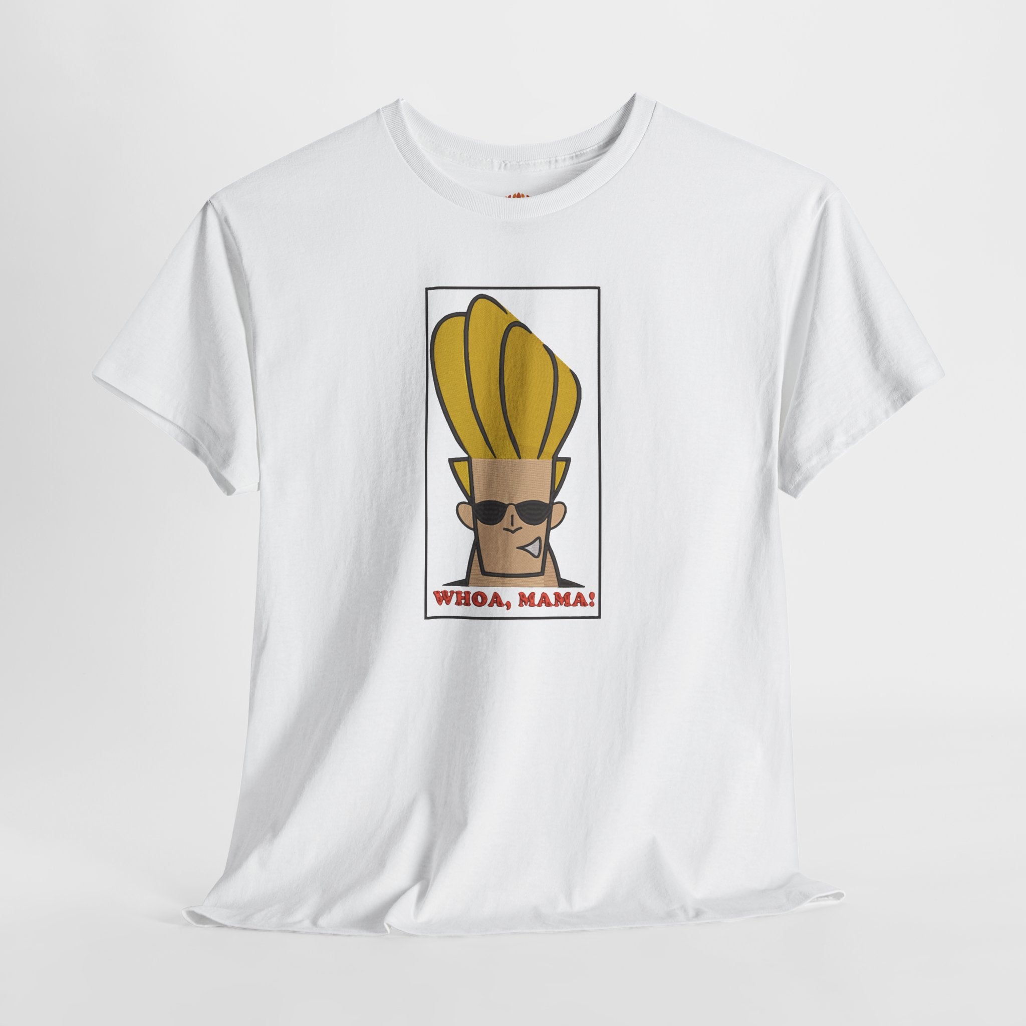 Whoa Mama! Johnny Retro Sunglasses Embroidery Hoodie | Sweatshirt | T-shirt