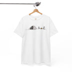 Sudadera con capucha y bordado de tienda de campaña con fogata y amigos | Sudadera | Camiseta