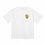 Vase with Fifteen Sunflowers Vincent Van Gogh Premium Cotton Heavyweight Embroidered T shirt