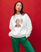 アニメ「サイタマ ワンパンチ」OK顔刺繍パーカー | スウェットシャツ