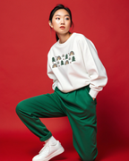 Colorful Christmas Trees Decoration Abstract Boho Embroidery Hoodie | Sweatshirt | T-shirt