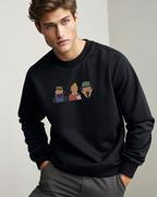 Sudadera con capucha bordada de Las aventuras de Tintín | Sudadera